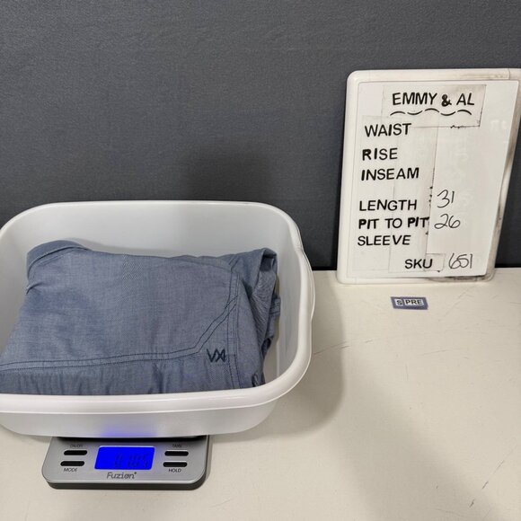 5.11 Tactical Mens Buckshot Chambray Shirt Size XL Blue Snap RAPIDraw Placket - Picture 10 of 13